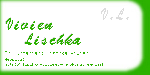 vivien lischka business card